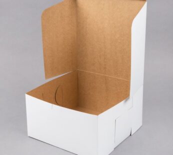 White Cake Box – 10 x 10 x 5