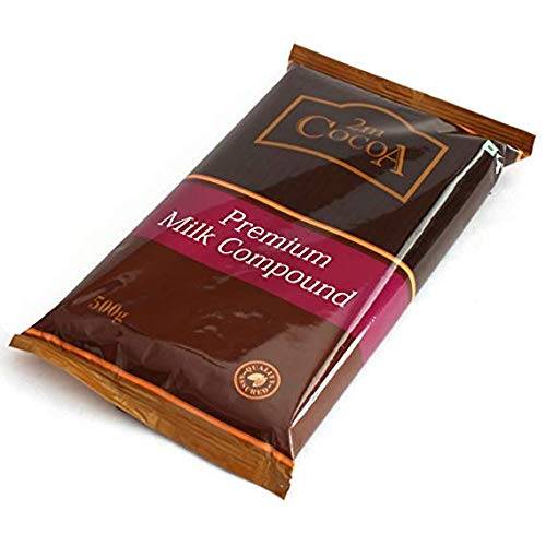 2M Milk Chocolate Compound 500 gms Bar