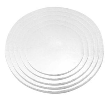 White Cake Board Round 10″ – one kg