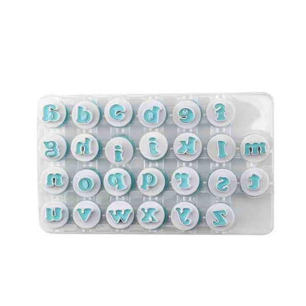 Alphabet Push Cutters Lowercase Set