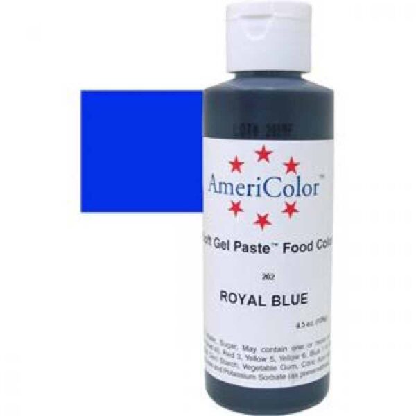 Americolor Royal Blue Soft Gel Icing Food Colour 128 gms