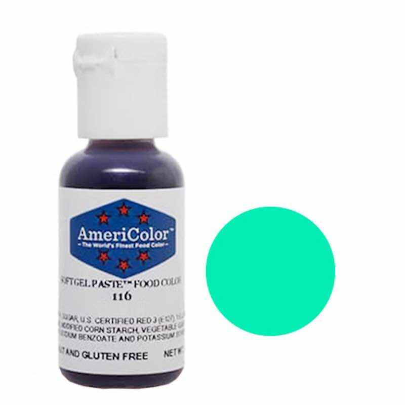 Americolor Turquoise Soft Gel Icing Food Colour