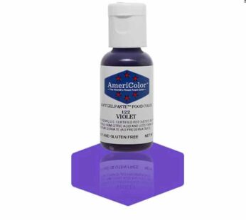 Americolor Violet Gel Paste Food Colour 21 Grams