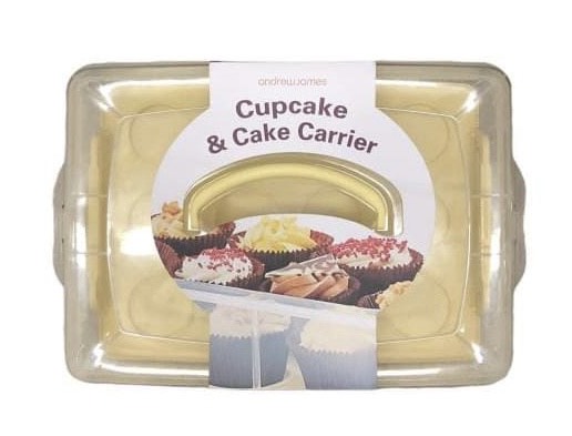 Andrew James Cupcake and Cake Carrier