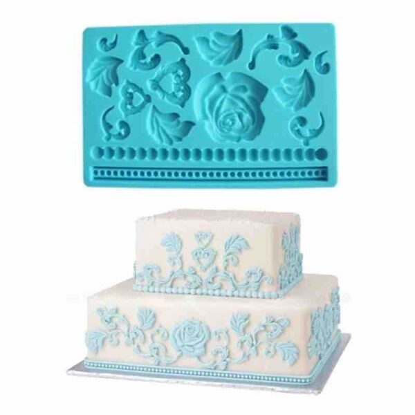 Assorted Flowers Silicon Mould