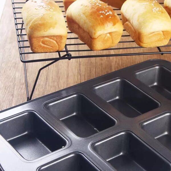 Bakeware 8 Cavity Mini Loaf Pan