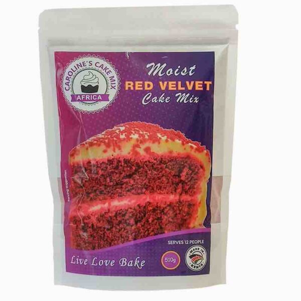 Carolines Cupcake Red Velvet Pre Mix