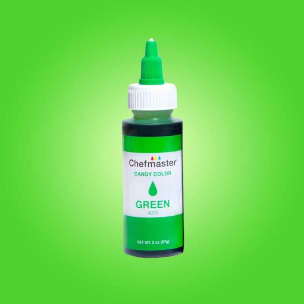 Chefmaster Green Oil Based Liquid Candy Colour 57gms