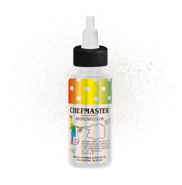 Chefmaster Metallic Silver Airbrush 57 Grams