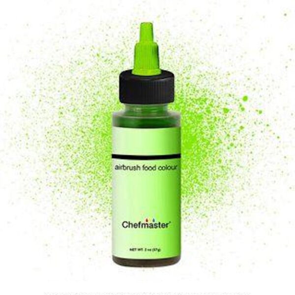 Chefmaster® Neon Brite Green Airbrush Colour 57 Grams