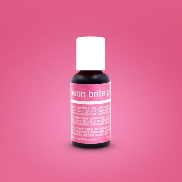 Chefmaster Neon Brite Pink Gel 20 mls