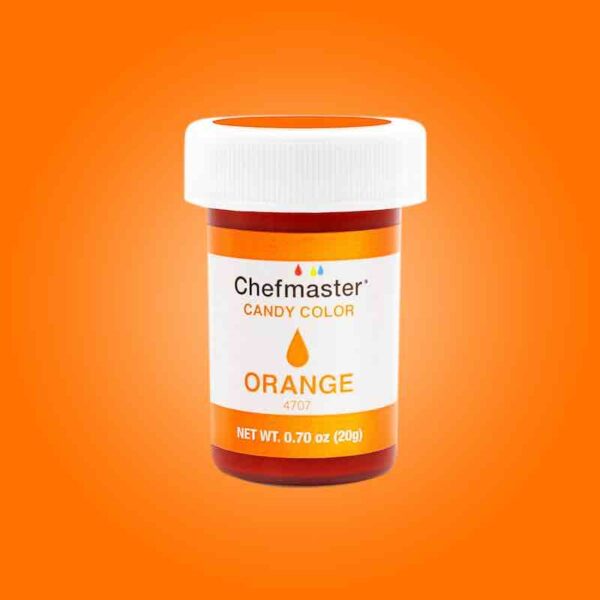 Chefmaster Orange Oil Based Liquid Candy Colour 20gms