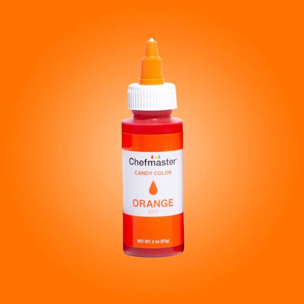Chefmaster Orange Oil Based Liquid Candy Colour 57gms