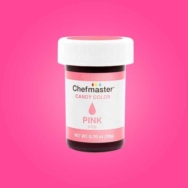 Chefmaster Pink Oil Based Liquid Candy Colour 20gms