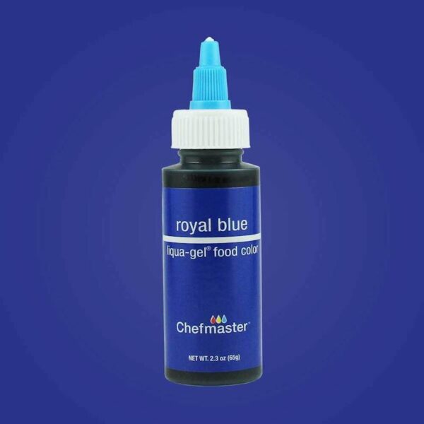 Chefmaster Royal Blue Liqua Gel Food Colour 65 Grams