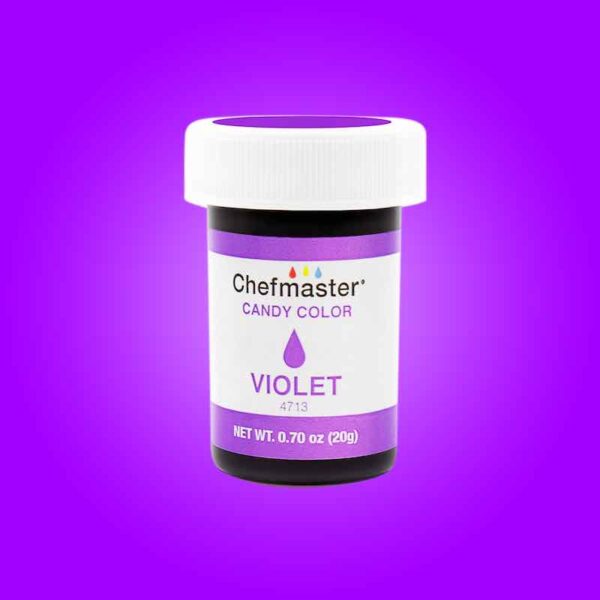 Chefmaster Violet oil Based Liquid Candy Colour 20gms-