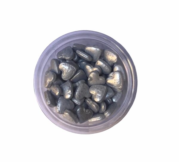 Grey Sugar Pearls 15 Grams