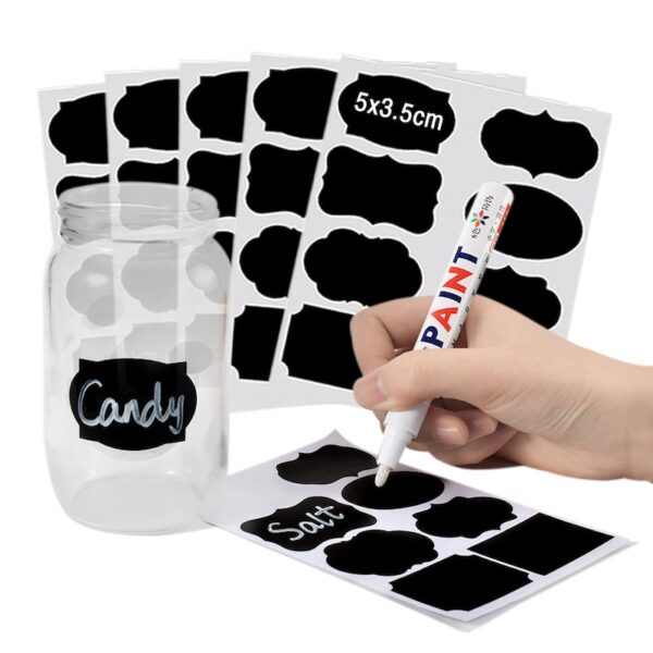 Label Stickers with Pen