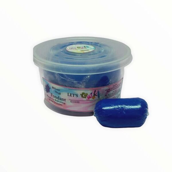 Lets Cake Blue Fondant 1 Kg
