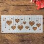 Love Hearts Stencil