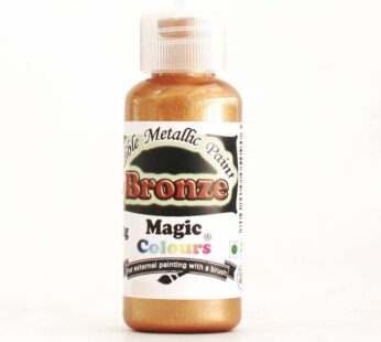 Magic Colours Edible Metallic Paint Bronze 32 gms