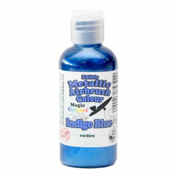 Magic Colours Metallic Airbrush Indigo Blue 55 mls