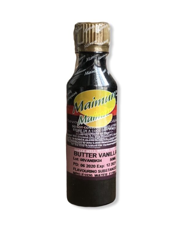 Maimun Butter Vanilla Flavour 50 mls
