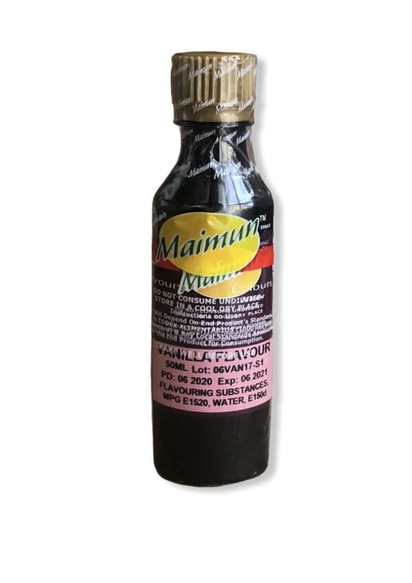 Maimun Vanilla Dark Flavour 50 mls