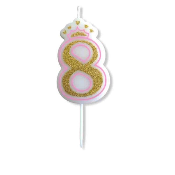 Number Candle 8