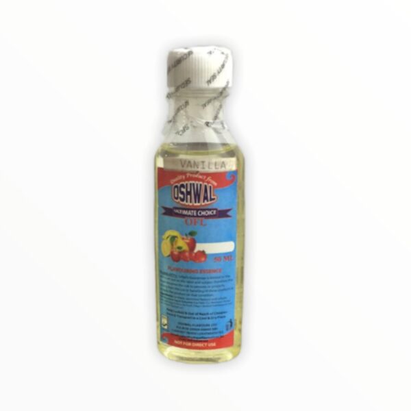 Oshwal Vanilla Clear 50 mls