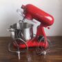 PhillSoft 8 Litre Stand Mixer Red