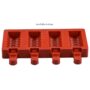 Popsicle Mould 4 Cavity Grey