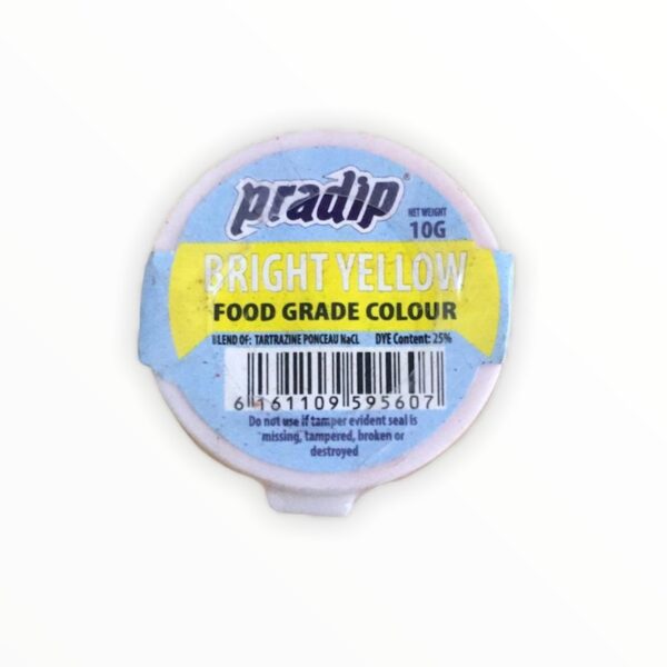 Pradip Bright Yellow Food Colour 10 Gms