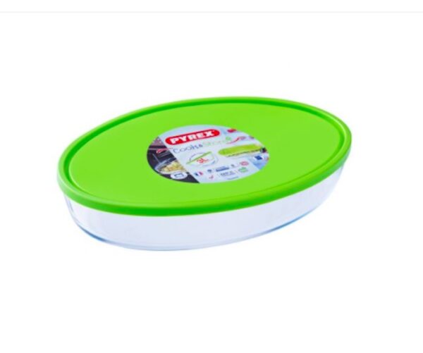 Pyrex Cook & Store Oval Glass Dish 3 litres