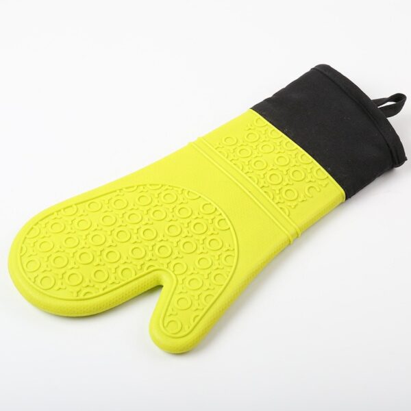 Silicon Oven Glove Green