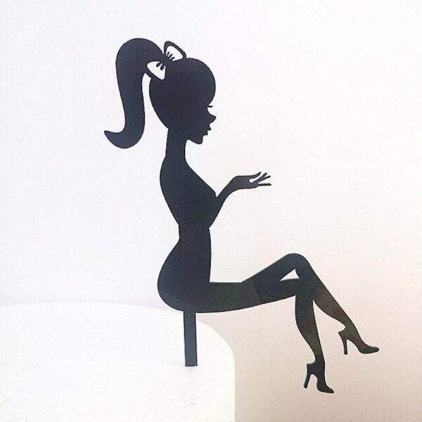 Sitting Girl Topper