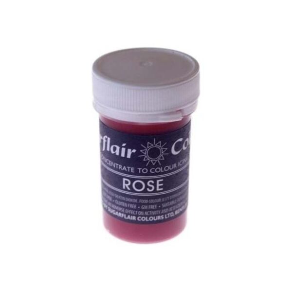 Sugarflair Rose Pastel Paste Concentrate Colouring 25 Gms