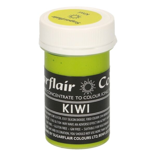 Sugarflair Kiwi Pastel Paste Concentrate 25 Grams