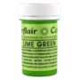 Sugarflair Lime Green Spectral Paste concentrate 25 Grams
