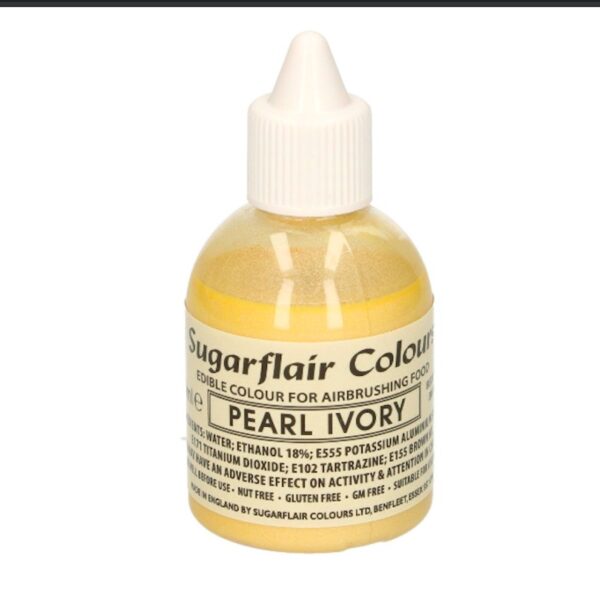 Sugarflair Pearl Ivory Airbrush