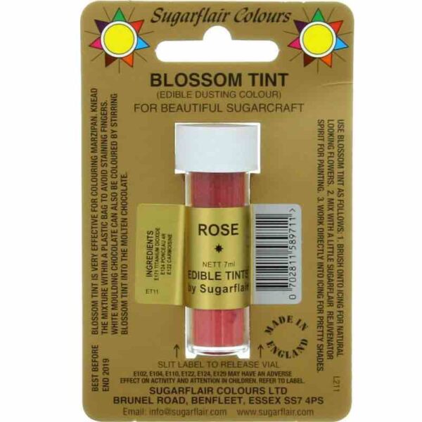 Sugarflair Rose Blossom Tint 2 Grams