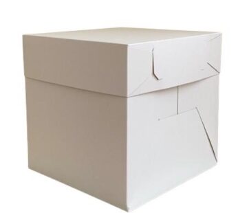 White Cake Tall Box 12 x 12 x 12