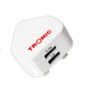 Tronic Adaptor with 2 USB Ports (UB WAL2)