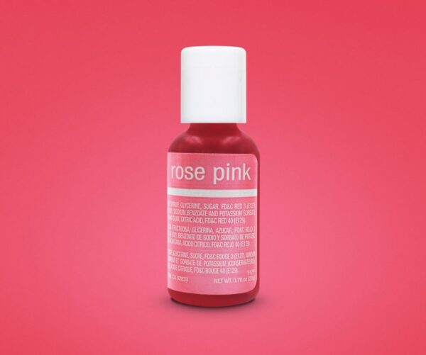 Chefmaster Rose Pink Liqua-Gel Food Colour 20 mls