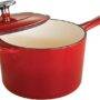 Cast Iron Red Sauce Pot Large