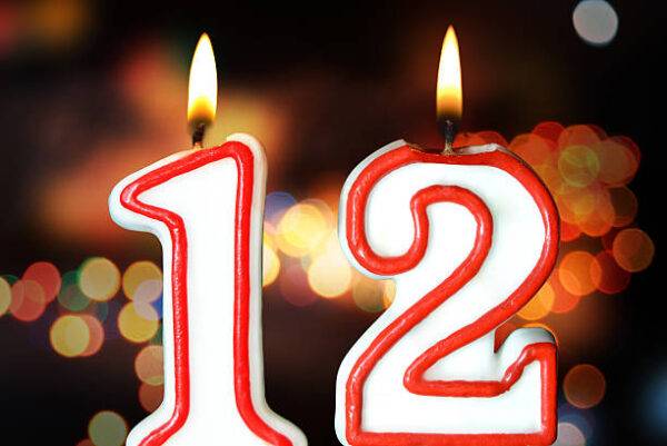 Number Candle 12