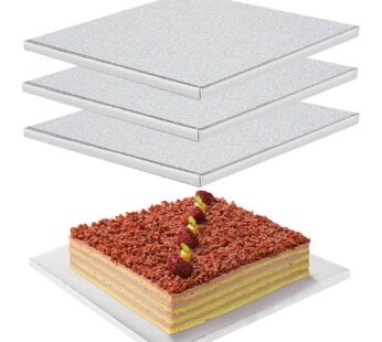 Double Cake Board Square 14″