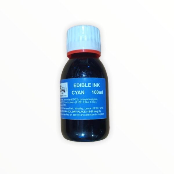 Cyan (Black) Edible Ink Refill 100 mls
